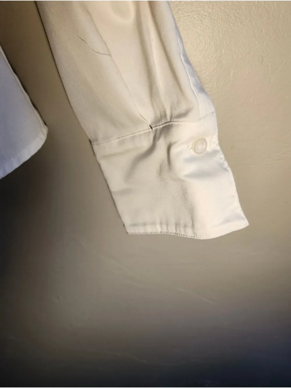 Coldwater Creek White No Iron Dress Shirt